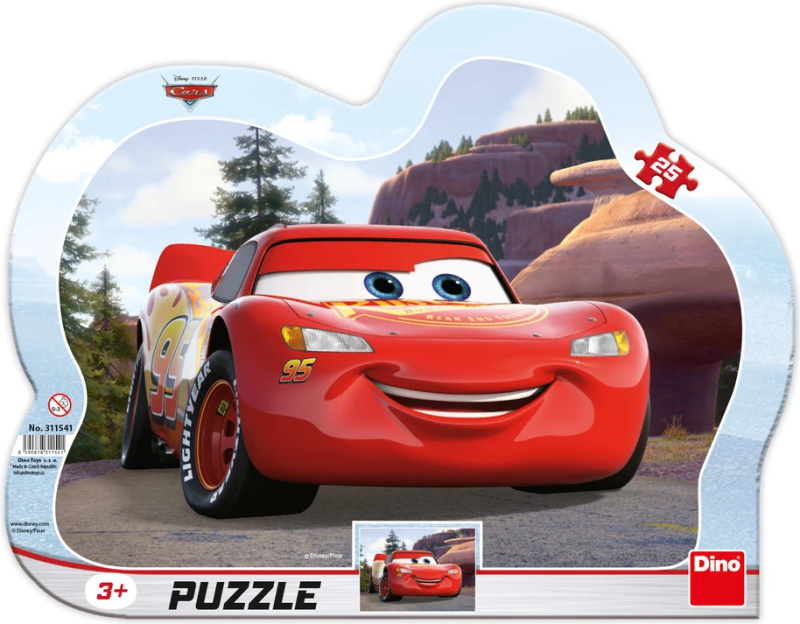 Puzzle Blesk na výletě 25 dílků