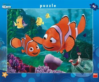 Dino Nemo v bezpečí rámové 40 dílků