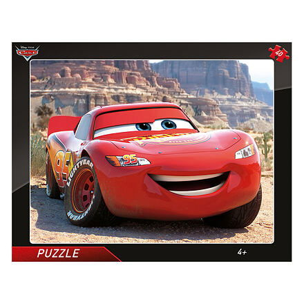 Dino Auta: Blesk McQueen 40 dílků