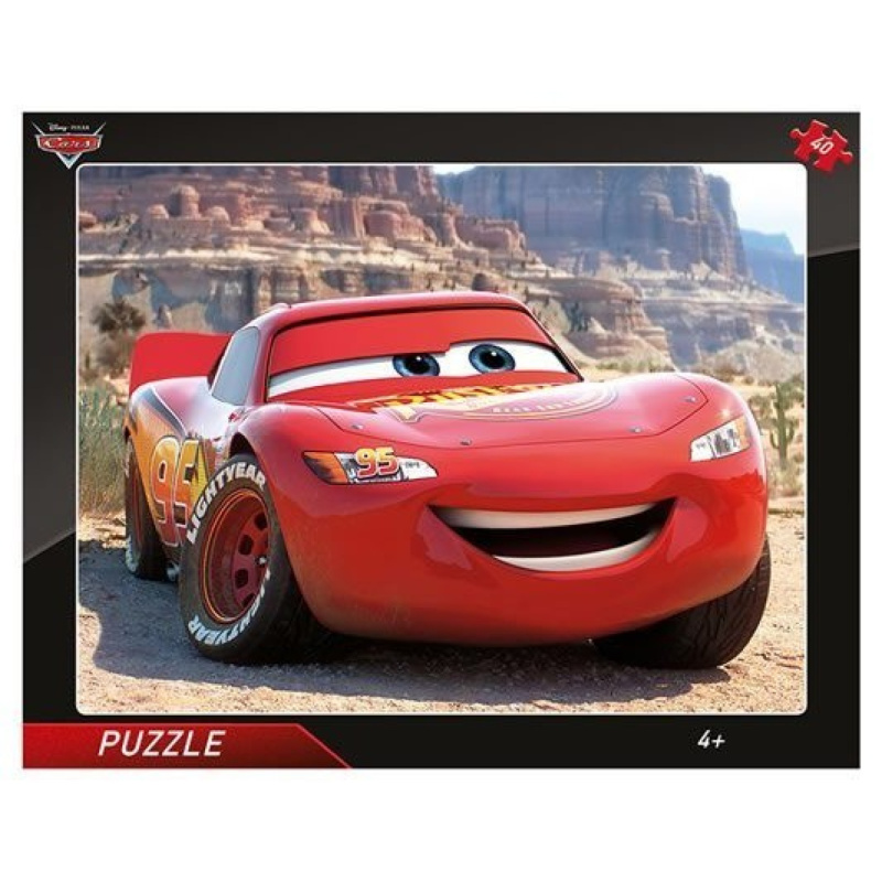 Dino Auta: Blesk McQueen 40 dílků