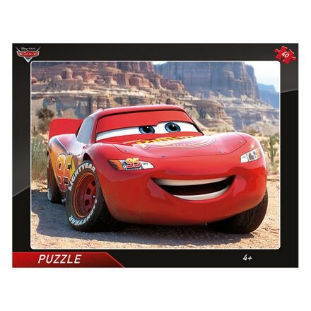 Dino Auta: Blesk McQueen 40 dílků