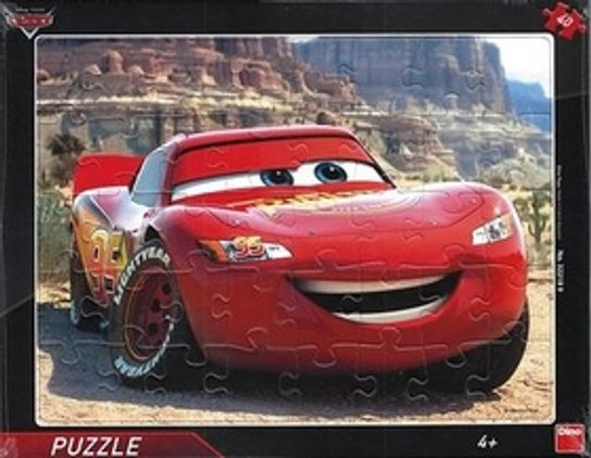 Dino Auta: Blesk McQueen 40 dílků
