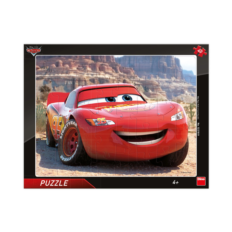 Dino Auta: Blesk McQueen 40 dílků