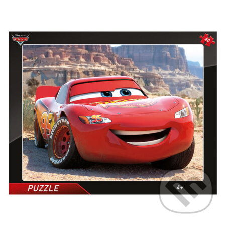 Dino Auta: Blesk McQueen 40 dílků