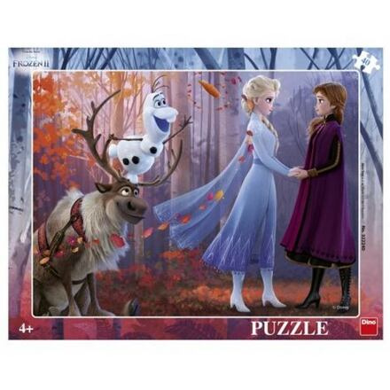Dino Puzzle Ledové království II radost