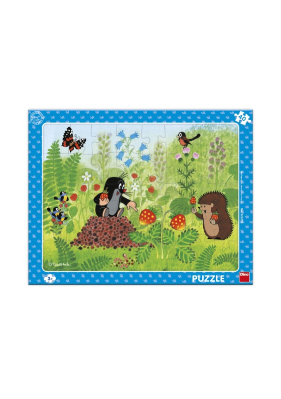 KRTEK A JAHODY 40 deskové Puzzle