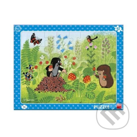 KRTEK A JAHODY 40 deskové Puzzle