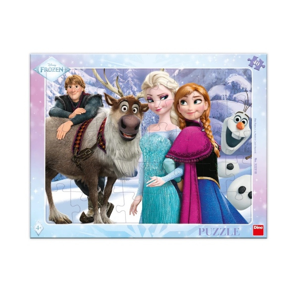 Puzzle Frozen: Na procházce 40 dílků deskové DINO