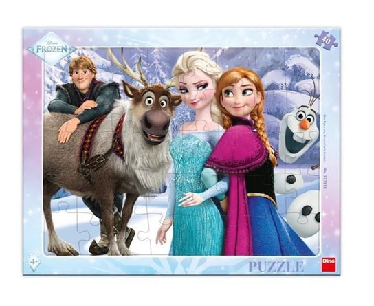 Puzzle Frozen: Na procházce 40 dílků deskové DINO