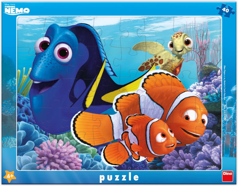 Puzzle deskové 40: Nemo a kamarádi - puzzle z kategorie 15 - 60 dílků