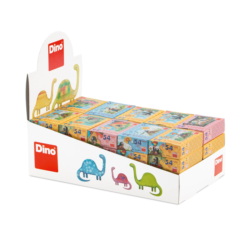 Dino Krtek dobré ráno 54 dílků