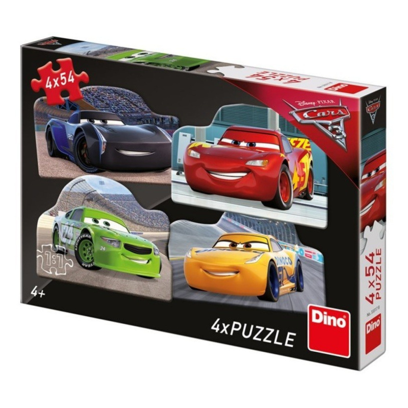 Walt Disney Cars 3: Rivalové 4x54D