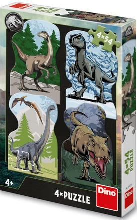 Dino Jurský svět 4x54 dílků