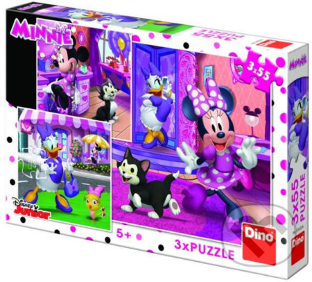 Dino DEN S MINNIE 3 x 55 dílků