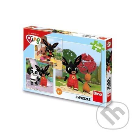 Dino Bing si hraje 3x55 dílků