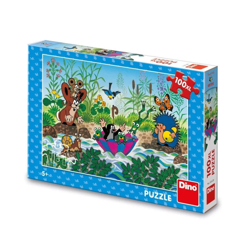 Puzzle Krtečkova plavba - 100 dílků