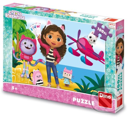 Puzzle Gábinin kouzelný domek: Cestovatelka 100 XL dílků