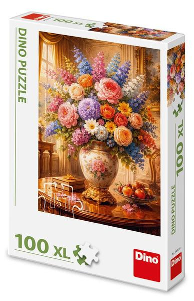Dino Puzzle Květinové zátiší 100 XL dílků