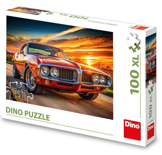 Puzzle 100XL: Firebird 69 v západu slunce