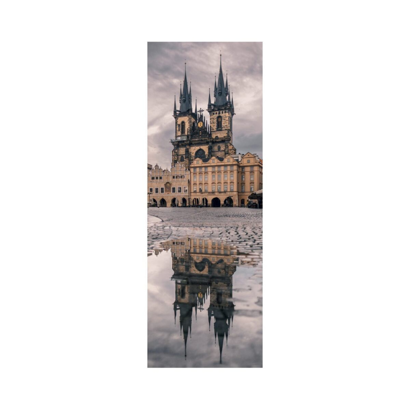 Vertikální puzzle Dino 75 dílků Travel Czechia: Týnský chrám