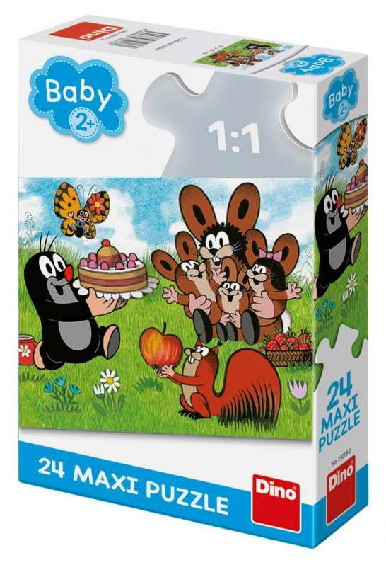 Dino Krteček Narozeniny 24 dílků