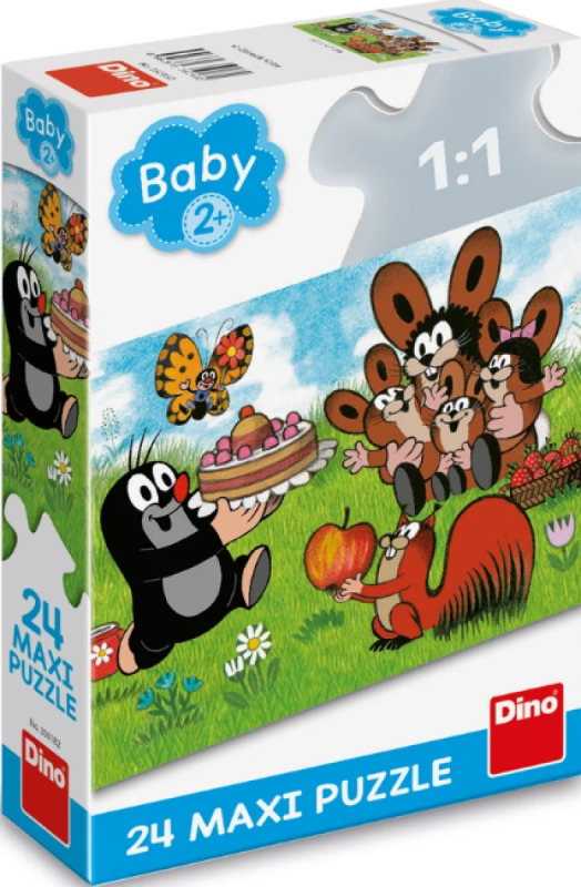 Dino Krteček Narozeniny 24 dílků