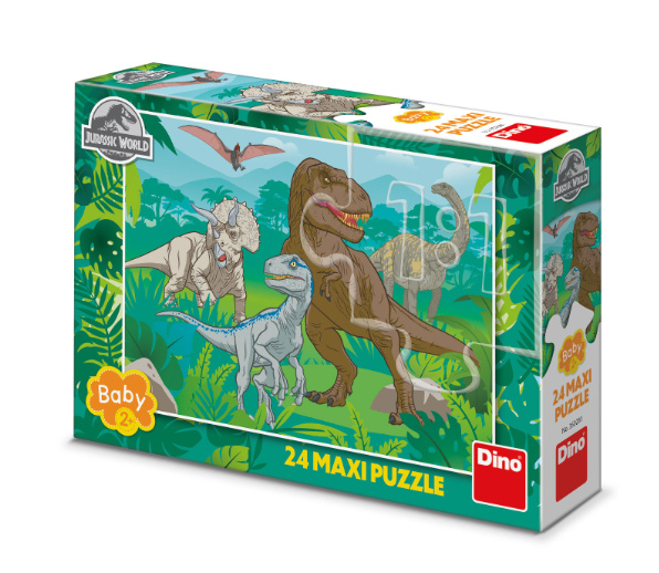 Dino Jurský park maxi 24 dílků