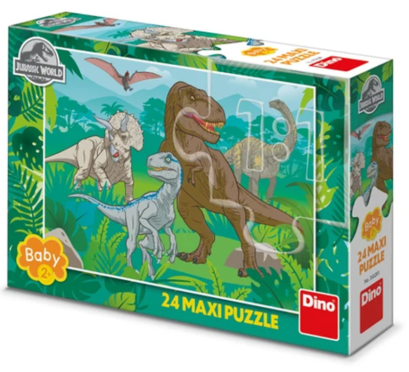 Dino Jurský park maxi 24 dílků