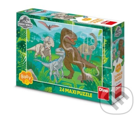 Dino Jurský park maxi 24 dílků