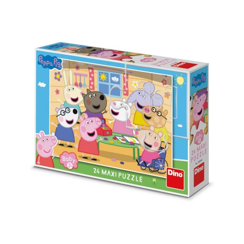 Puzzle - Peppa Pig Obchod 24 dílků maxi