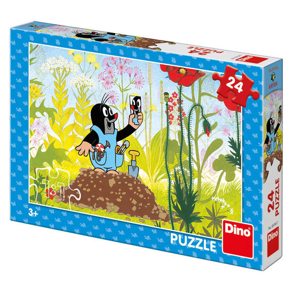 Puzzle Krteček v kalhotkách - 24 dílků