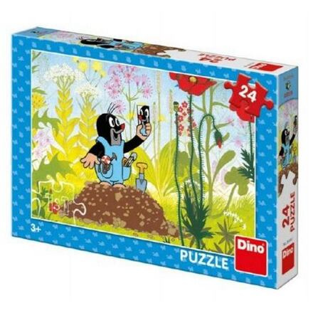 Puzzle Krteček v kalhotkách - 24 dílků