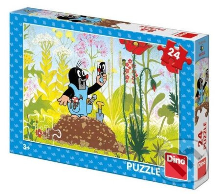 Puzzle Krteček v kalhotkách - 24 dílků
