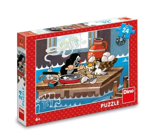 Dino puzzle Krtek a orel 24 dílků