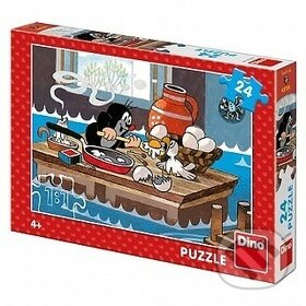 Dino puzzle Krtek a orel 24 dílků
