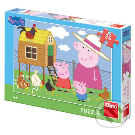 Puzzle Peppa Pig: Slepičky 24 dílků