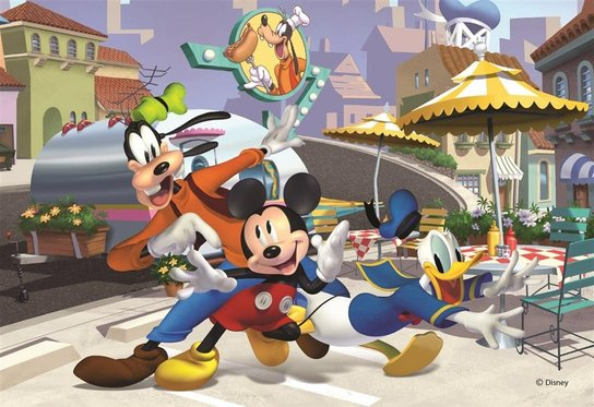 Dino puzzle Mickey a přátelé