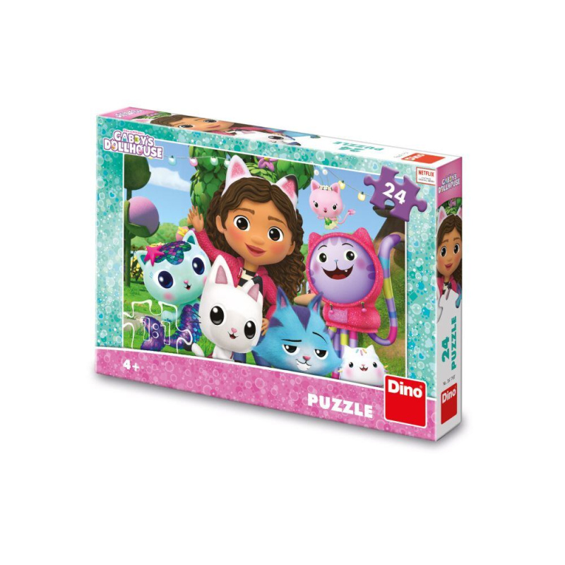 Dino Gábi na záhradě 24 dílků