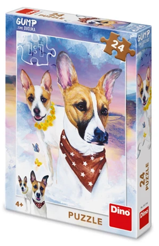 DINO Gump Jsme dvojka 24 dílků