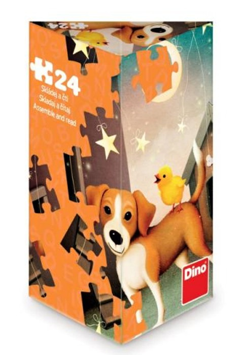 Dino triangl Ztracené kuřátko 24 dílků