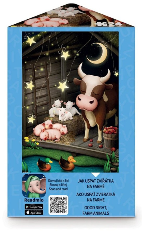 Dino triangl Zvířátka na farmě 24 dílků