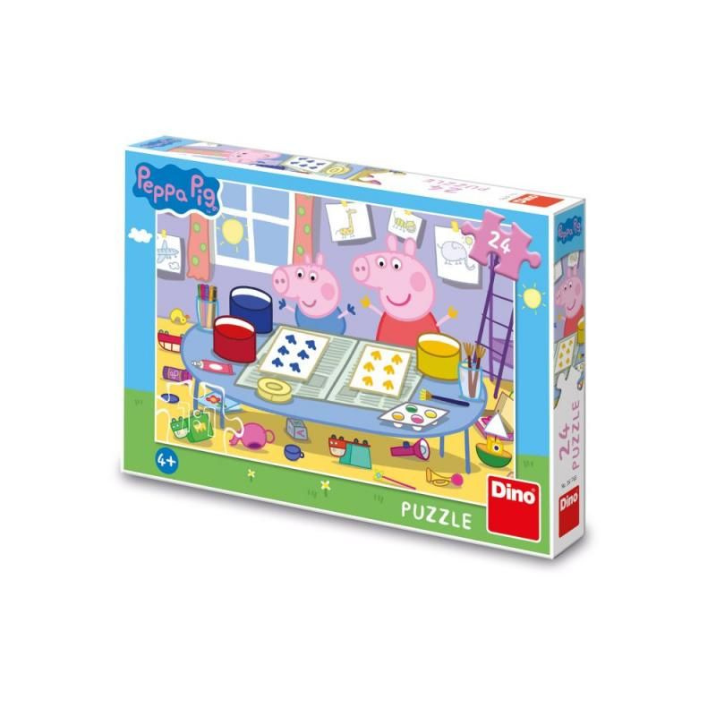 Peppa pig výrobce puzzle s 24 dílky