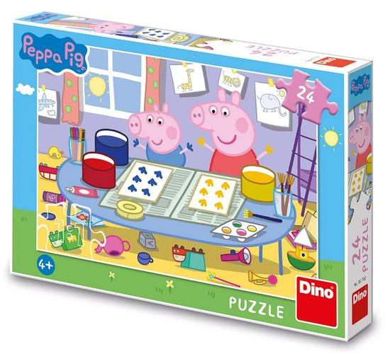 Peppa pig výrobce puzzle s 24 dílky