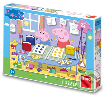 Peppa pig výrobce puzzle s 24 dílky