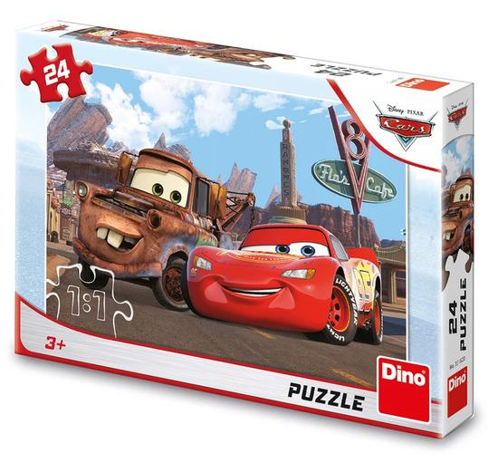 Puzzle 24: Cars ve městě - puzzle z kategorie 15 - 60 dílků