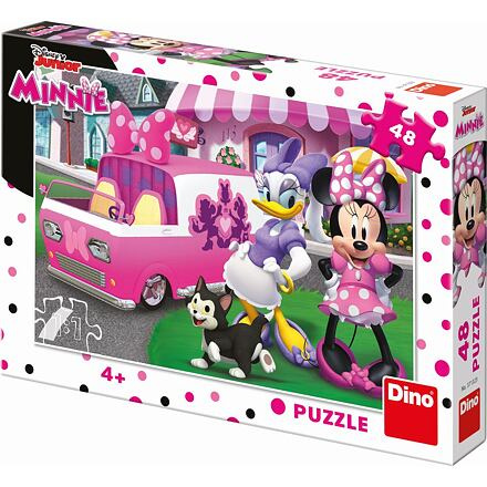 Puzzle Minnie a Daisy - 48 dílků