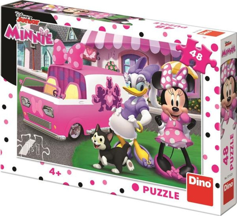 Puzzle Minnie a Daisy - 48 dílků