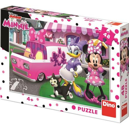 Puzzle Minnie a Daisy - 48 dílků