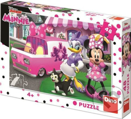 Puzzle Minnie a Daisy - 48 dílků