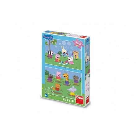 Puzzle Peppa Pig a kamarádi